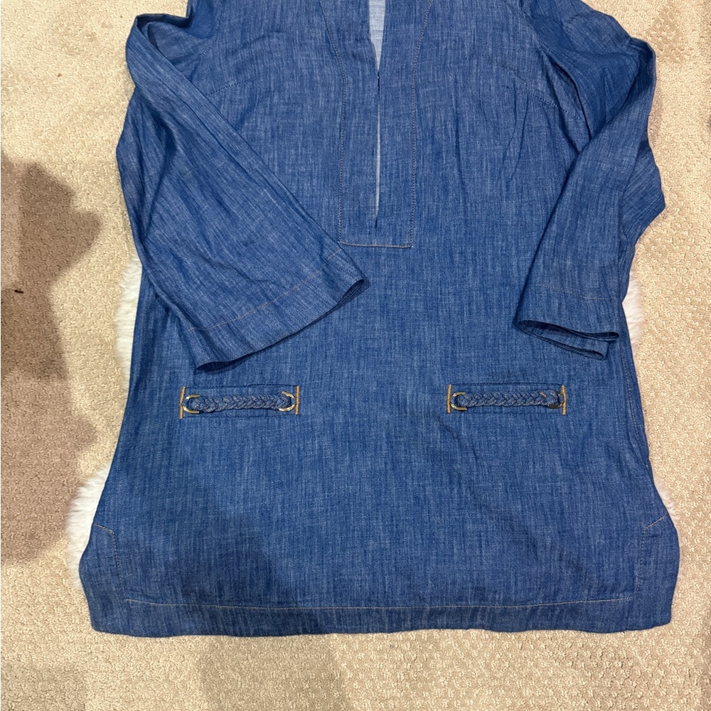 Zimmermann Indigo Denim Dress